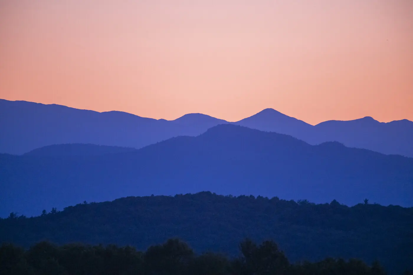 Adirondack Sunset, New Haven, Vermont