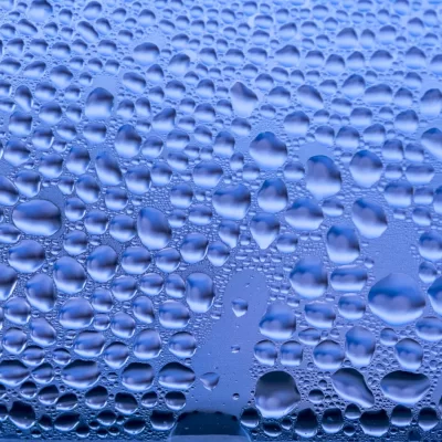 Blue Droplets, Middlebury, Vermont