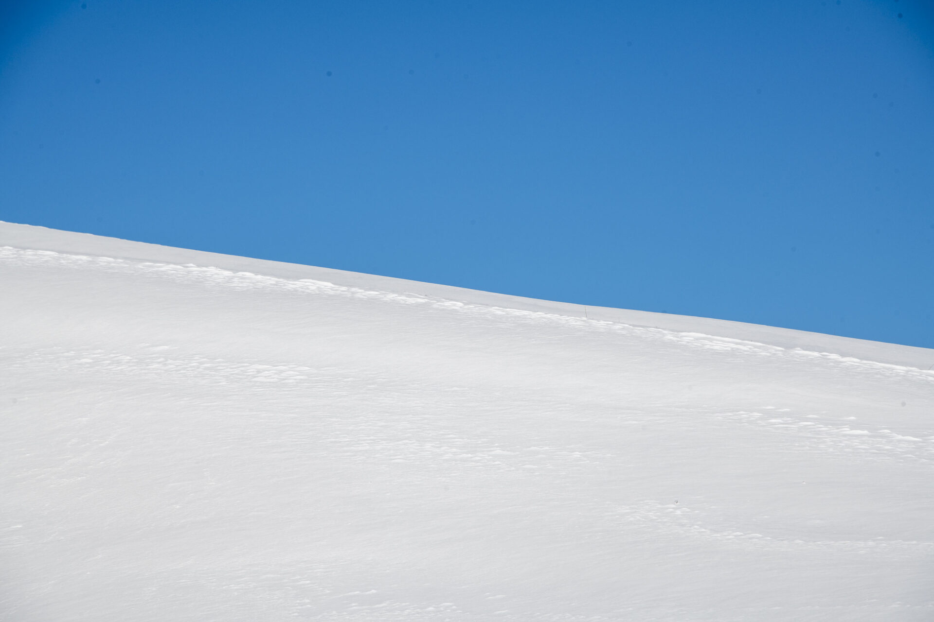 Snowy Field and Blue Sky, Starksboro, Vermont