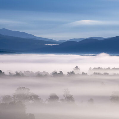 Valley Fog and Mountains, Whiting, Vermont