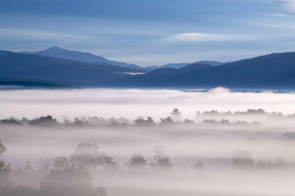Valley Fog and Mountains, Whiting, Vermont