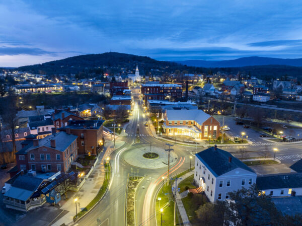 Spring Twilight, Middlebury, Vermont