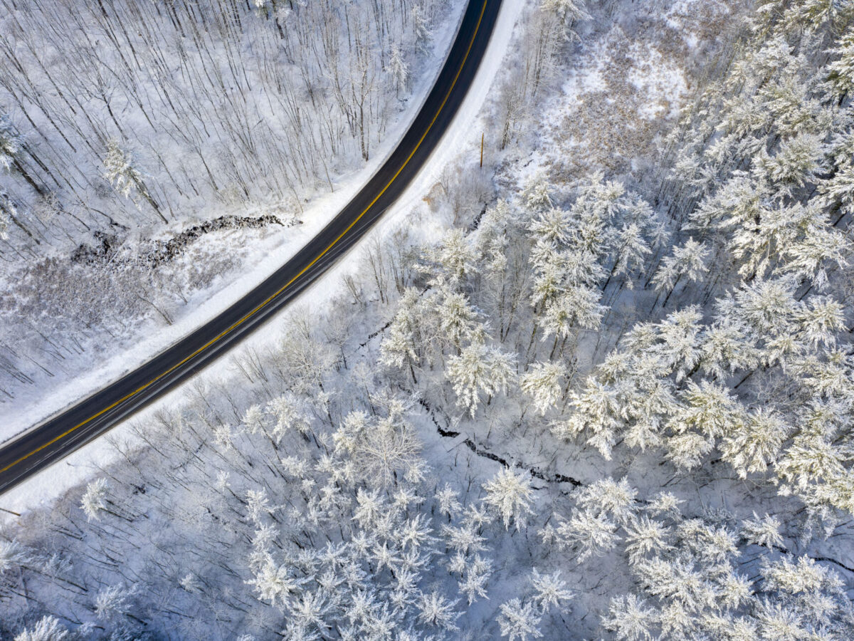 Winter Road, Middlebury, Vermont