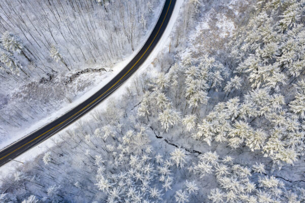 Winter Road, Middlebury, Vermont