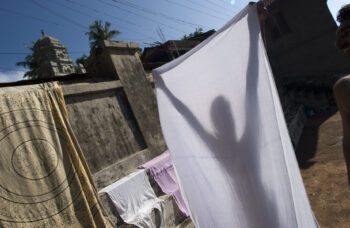 Gokarna, India. 2003 Laundry, ghats, Gokarna, India. 2003