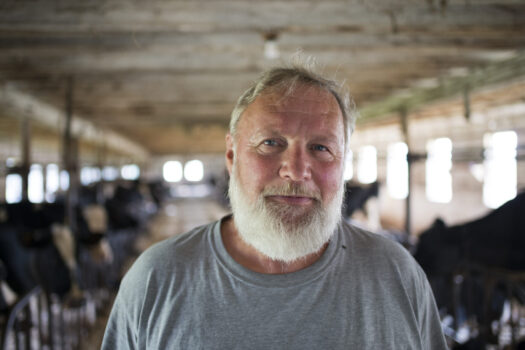 Dairy Farmer Rick Clough, South Ryegate, Vermont