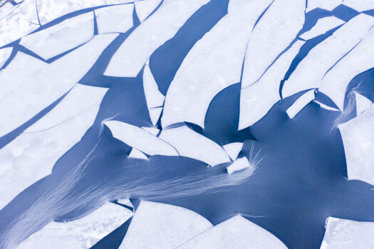 Lake Dunmore, Salisbury, Vermont Ice Patterns, Lake Dunmore, Salisbury, Vermont
