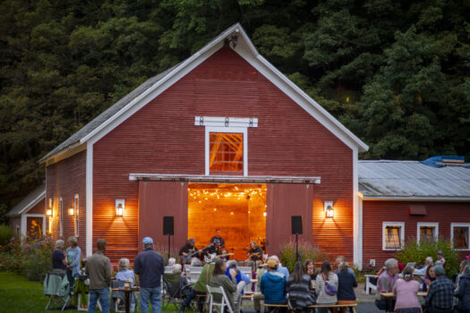 Jason Kirmse and Kate Baron run The Tillerman Inn and Restaurant in Bristol, Vermont. Caleb Kenna